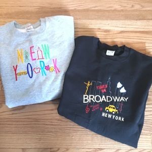 NYC sweatshirts - Set of 2